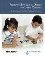 Preserving Integration Options For Latino Children Cover