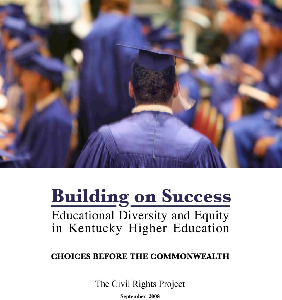Building on Success: Educational Diversity and Equity in Kentucky Higher Education