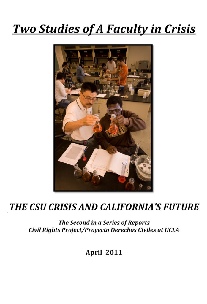 Two Studies of a Faculty in Crisis – Part 2 of the Series, The CSU Crisis and California’s Future