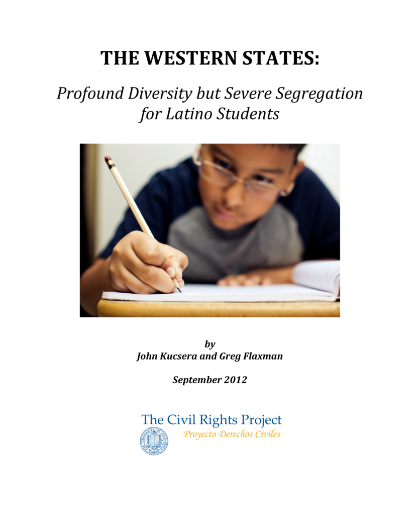 The Western States: Profound Diversity But Severe Segregation for Latino Students