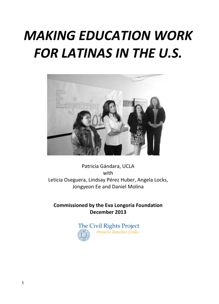Making Education Work for Latinas in the U.S.