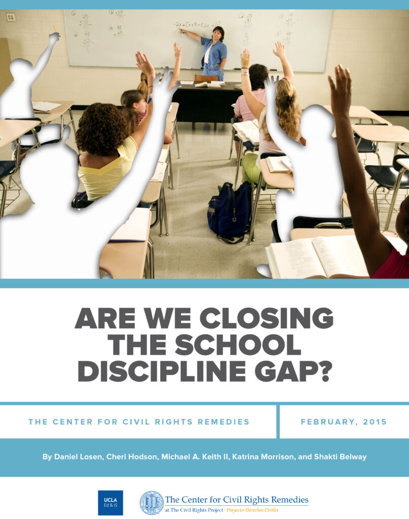 Are We Closing the School Discipline Gap?