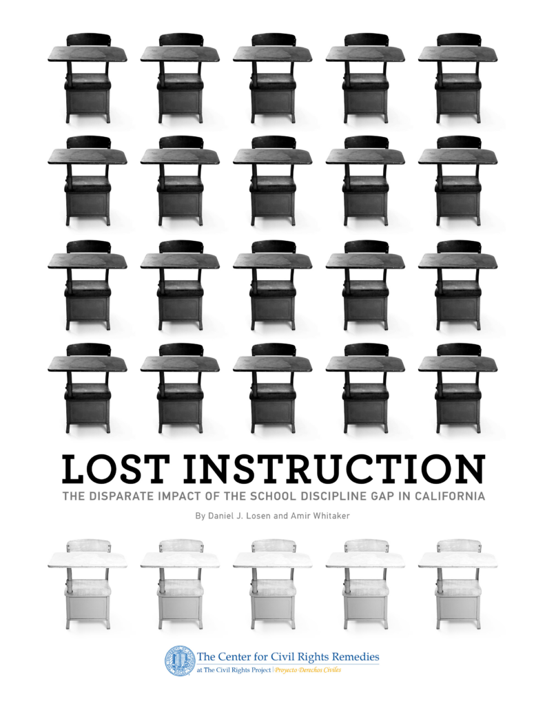 Lost Instruction: The Disparate Impact of the School Discipline Gap in California