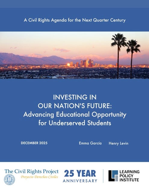 Investing in Our Nation’s Future: Advancing Educational Opportunity for Underserved Students